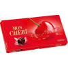 Ferrero Mon Cheri 157,5g - DMT 14.02.2024 (Čokoládové bonbony formované s likérovou náplní a celou třešní uvnitř.)