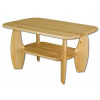 Drewmax ST113 - Konferenční stolek z masivní borovice 109x74x60cm - Ořech