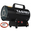 Plynové topení topidlo plynový ohřívač 15kW + reduktor, Tagred TA960