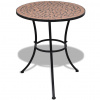 zahrada-XL Bistro stolek terakota 60 cm mozaika