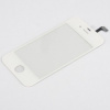 Apple iPhone 4S - Bílá dotyková vrstva, dotykové sklo, dotyková deska + flex - OEM
