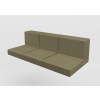 USNU ELENI SOFA - set 2 matrací pro rozkládací postele 80/160 x 200