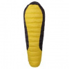 WARMPEACE VIKING 1200 195 WIDE yellow/grey/black výška osoby do 195 cm - levý zip; Žlutá spacák