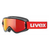 lyžařské brýle UVEX SPEEDY PRO TAKE OFF, black-red/litemirror red (2026) Uni