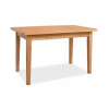 Rozkládací jídelní stůl STRAKOŠ DSL28 Deska stolu - lamino:: ořech světlý, Konstrukce - masiv:: ořech světlý