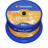 Média VERBATIM DVD-R AZO 4,7GB, 16x, spindle 50 ks (43548)