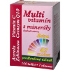 Multivitamín MedPharma Multivitamin s minerály 42 složek, extra C + Q10, 107 tablet (8594045470604)