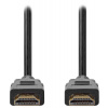 Nedis Premium High Speed HDMI s Ethernetem 3m Kabel, HDMI 2.0b, High Speed, s ethernetem, 4K při 60Hz, podpora BT.2020, HDR, zlacené konektory, černý, 3m CVGL34050BK30