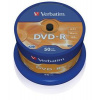 521043 - Verbatim VERBATIM DVD-R AZO 4,7GB, 16x, spindle 50 ks - 43548