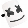 Korbi Plastová maska DJ Marshmello, Cosplay, bílá