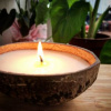 Kokosová skořápka pro výrobu svíčky od Naturgreen® - 20+4 zdarma XL