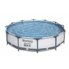 Nadzemní bazén kulatý Steel Pro MAX kartušová filtrace průměr 3,66x76cm Bestway 56416