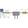 107234Termočlánek M9x1 L 400mm zástrčka ø 6,0 mm s přerušovačem pájený spoj SIT