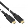 PREMIUMCORD Kabel HDMI High Speed with Ether.4K@60Hz, se zesilovačem,15m, 3x stínění, M/M, zlacené konektory - kphdm2r15