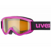 Brýle Uvex SPEEDY PRO JR - DARK PINK/BLACK - laser gold 2022