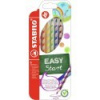 Stabilo EASY colors 6 R, silné pastelky pro praváky