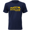Pánské tričko Evoluce Parkour - XXL / Navy