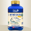 BLUE CARE Rybí olej 1000 mg - Omega 3 EPA + DHA - XXL balení 150 tob. (Chraňte své srdce i duševní zdraví, doplněk stravy)