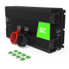 Green Cell Power Inverter měnič napětí z 12V na 230V, 1500W,3000W, čistá sinusoida (4256186-52)