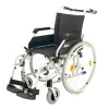Invalidní vozík s brzdami 108-23—Šířka sedu 46cm