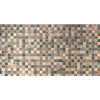 Regul D0014 3D obkladový panel na zeď hnědá mozaika / 3D stěnové obkladové panely PVC (944 x 488 mm)