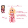 Teddies princezna Růženka plast 35cm česky mluvící na baterie se zvukem 17x37x10cm