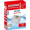 KOMA EC10S - Sáčky do vysavače ECG VP 2141S, textilní, 5ks