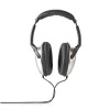 Nedis HPWD1201 sluchátka k TV, 6 m kabel, černá/stříbrná