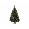 NOHEL GARDEN Stromek Jedle umělý vánoční s bílými konci + stojan Výška: 140 cm
