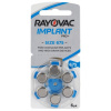 Baterie RAYOVAC 675 IMPLANT Pro+ COCHLEAR, cena 1ks, výkonné baterie pro každý sluchový procesor - kochleární a kmenový implantát, cena 1ks