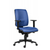 Kancelářská židle Antares 1380 SYN FLUTE SL + područky BR06 modrá