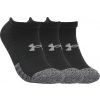 UNDER ARMOUR Černo-šedá sada ponožek under armour heatgear no show socks 3-pack 1346755-001 velikost: 36-41