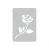 Malířská šablona Růže (Rose), 14,5x20,5cm, SAB225, skladem poslední 2 ks