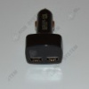 Digitální LED Voltmetr (4 v 1) 12 V, 2 X USB nabíječka 5 V 3,1 A a teploměr. RGB2570302