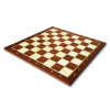 Dřevěné šachy Dřevěná šachovnice velikost č. 5 s tmavým okrajem