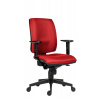 Kancelářská židle Antares 1380 SYN FLUTE SL + područky BR06 červená