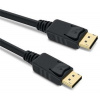 PremiumCord DisplayPort 1.4 přípojný kabel M/M, zlacené konektory, 0,5m - kport8-005