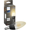 Philips Lighting Hue LED žárovka 871951430223500 Energetická třída (EEK2021): G (A - G) Hue White E14 Kerze Einzelpack Filament 300lm E14 4.5 W teplá bílá Energetická třída (EEK2021): G (A - G)