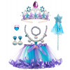 EXCELLENT Karnevalová sada doplňků tyrkysová - Mořská princezna