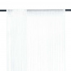 Petrashop Provázkové záclony, 2 ks, 140x250 cm, bílá Bílá 132399