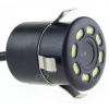Kamera do auta Amio HD-308-LED 180° s nočním viděním o průměru 18 mm s LED osvětlením - Amio (01595)