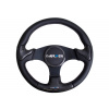 NRG sportovní volant Carbon Fiber s průměrem 350 mm, v kombinaci sytě černá kůže / karbon