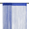 vidaXL Provázkové záclony, 2 ks, 100x250 cm, modrá [132406]