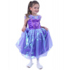 RAPPA Dětský karnevalový kostým fialovo/modrý (S) 105-116cm zimní princezna