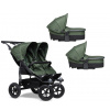 TFK sportovní kočárek Duo stroller - air wheel oliv+ 2x hluboká korba duo oliv