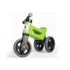 Teddies Funny Wheels Sport 2v1 zelené s gumovými koly (Odrážedlo FUNNY WHEELS New Sport 2v1 zelené výška sedadla nastavitelná 18m+ ; odstrkovadlo ; odrážedlo ; kolo ; 2 v 1 ; 2in1 ; motorka ; multifuk