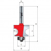 Stopková fréza rádiusová na dřevo FREUD 80-10208 R=3,2 D=22,2 A= 8 s ložiskem