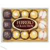 Ferrero Collection 172g - DMT 09.05.2024 (Kolekce tří druhů pralinek Ferrero v dárkové krabici. Ferrero Rocher, Ferrero Rondnoir a Raffaello.)