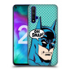 Pouzdro na mobil HONOR 20 - HEAD CASE - DC komix Batman Pop Art tvář (Obal, kryt pro mobil HONOR 20 DUAL SIM Batman Pop Art kreslený)