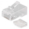 EMOS Konektor RJ45 pro UTP kabel (drát), bílý, 20ks 1821000700